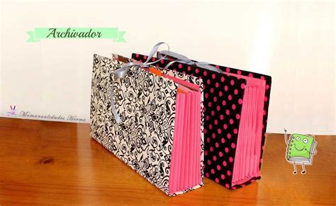 Cómo hacer un archivador Manualidades Scrapbooking Magenta Gift