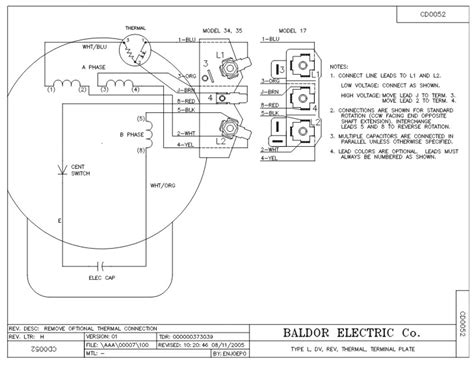 Baldor 5 Hp Motor Capacitor Wiring Diagram Power Up Your Motor