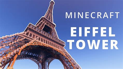 Realistic Eiffel Tower in Minecraft - TBM | TheBestMods