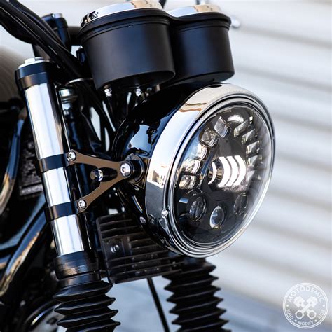 Led Headlight For Triumph Bonneville And Thruxton • Motodemic