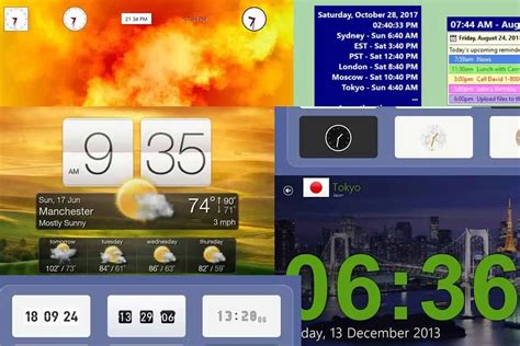 Clock Widget Windows - 10 Best Free & Paid Options