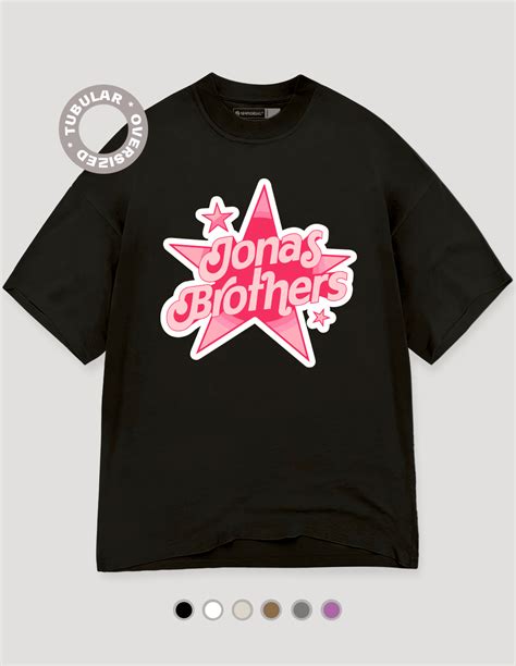 Camiseta Oversized Tubular Jonas Brothers Sensorial Camisetas