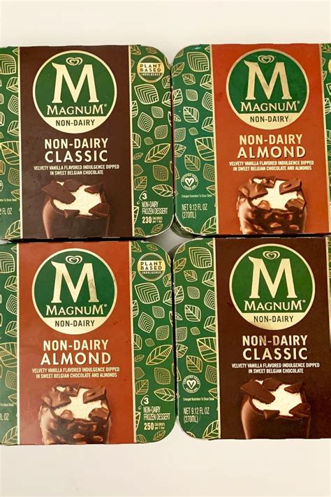 Magnum Dairy-Free Ice Cream Bars with Crunchy Shell