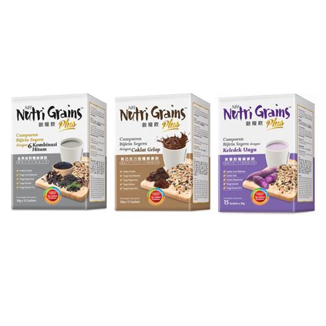 NH NUTRI GRAINS PLUS WITH DARK CHOCOLATE 6 BLACK COMBINATIONS