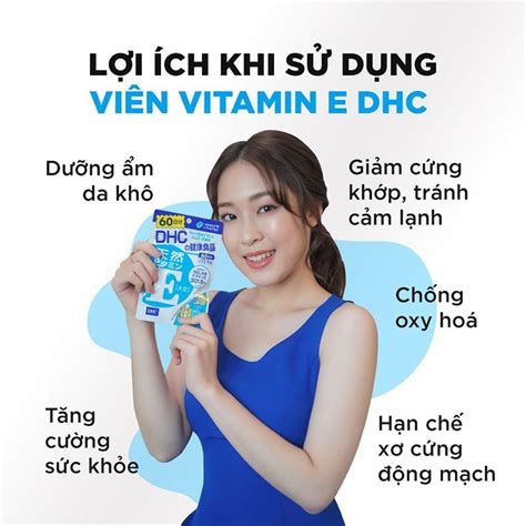 Vi N U Ng B Sung Vitamin E Dhc Natural Vitamin E Th Gi I Skinfood