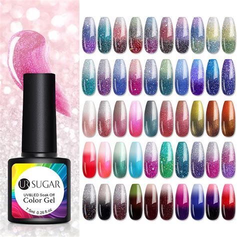 Buy Ur Sugar Ml Thermal Nail Gel Color Changing Nail Polish Soak