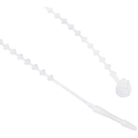 Serre câble RS PRO Blanc en Nylon 66 143mm x 1 8 mm Prix pour Sachet