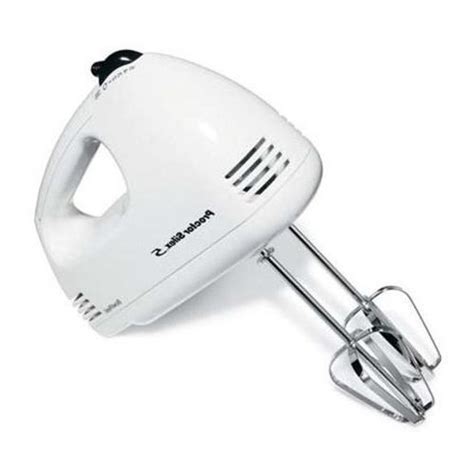 Proctor Silex Speed Hand Mixer White R New