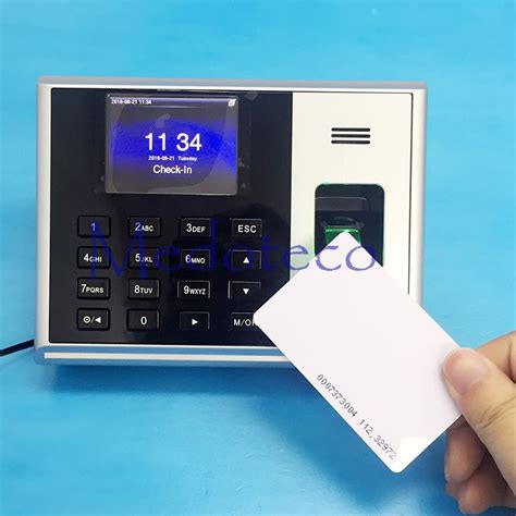 S30 TCP IP Biometric Fingerprint Time Attendance With 125khz Rfid