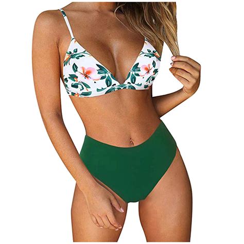 Aloohaidyvio Swimwear Plus Size Fashion Women Sexy Solid And Printed