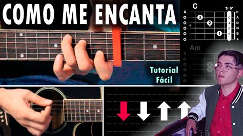 Como Me Encanta Kevin Kaarl Guitarra Tutorial Acordes Youtube