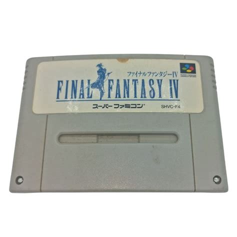 Final Fantasy IV Super Famicom SNES Japanese Nintendo Kaufen Auf Ricardo