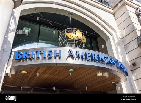 Globe House Headquarters Building Of Listed Company British American Tobacco Bat In Temple