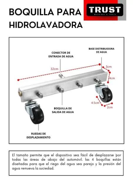 Boquilla Para Hidrolavadora Tecno Expres Gt