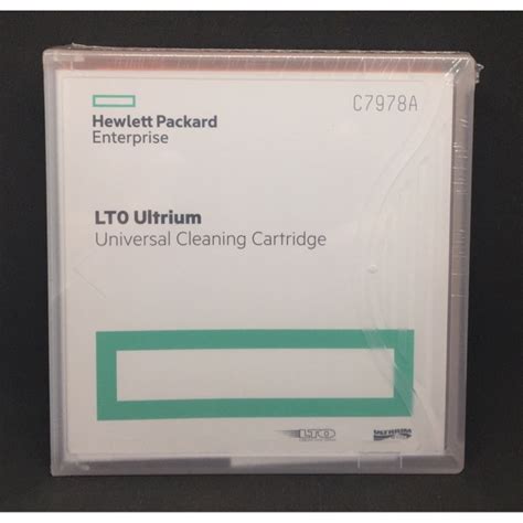 Fita Lto Hewlett Packard C7978a Ultrium Universal Cleaning Em Promoção