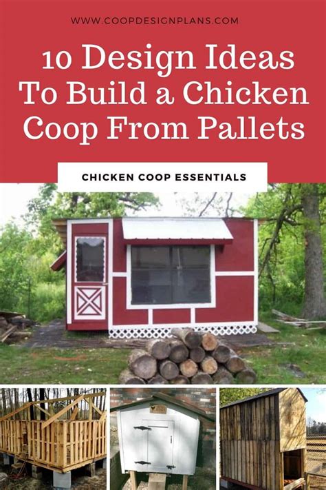 10 Pallet Chicken Coop Ideas And Plans Get Inspiration For Your Next Build