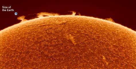 Solar Prominences 11 04 22 In H Alpha [oc] Astronomy