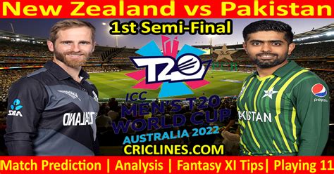 Immediately Match Prediction Nz Vs Pak Dream11 Icc T20 World Cup 2022