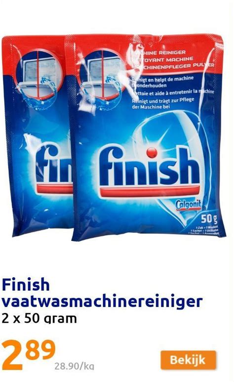 Finish Vaatwasmachinereiniger Aanbieding Bij Action