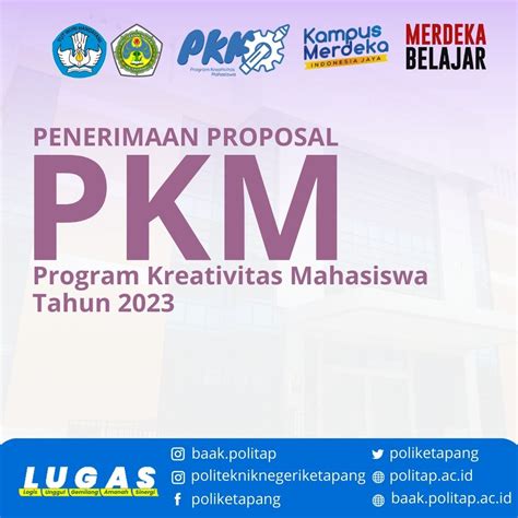 Pengumuman Pendanaan Pkm Tahun 2021 Dikti Vokasi Baak Politap