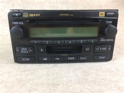 Jbl Toyota Rds Radio Cd Changer Control Cassette Player