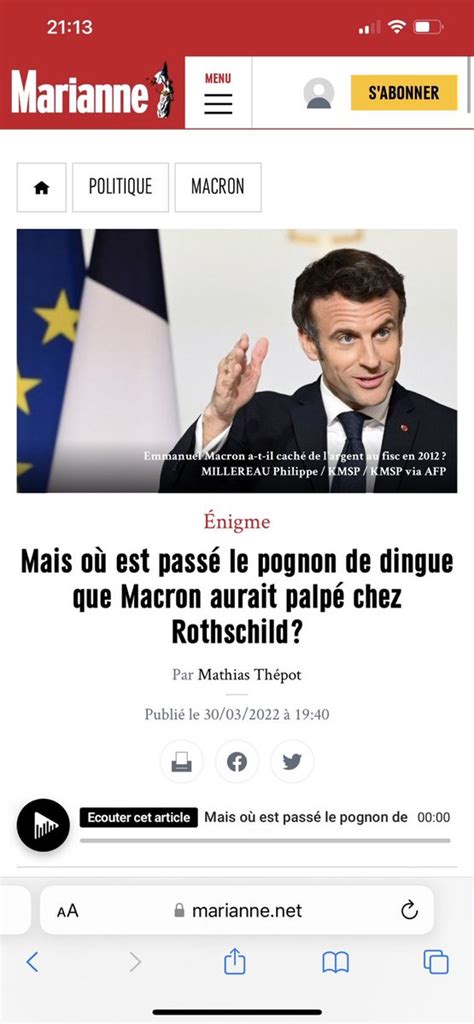 JP Defarge on Twitter RT EnModeMacaron Une très bonne question à ne