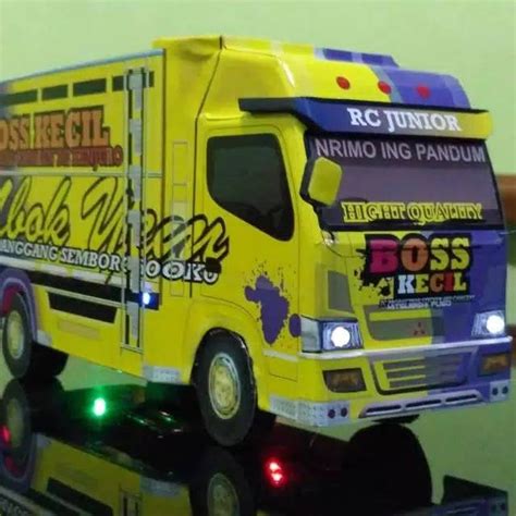 Miniatur Truck Oleng Full Sticker Lazada Indonesia