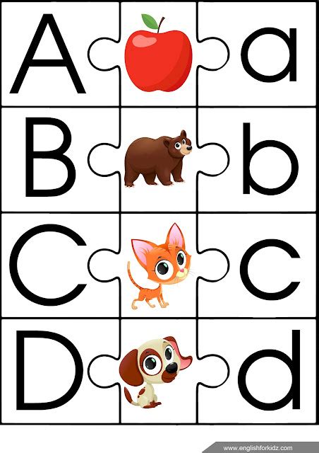 ESL Game: Alphabet Puzzle