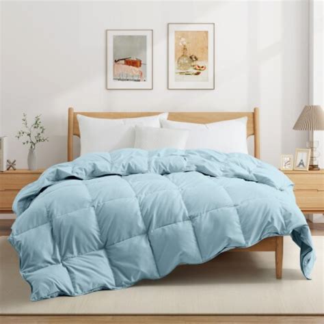 Puredown White Goose Down Comforter Lightweight Twin Full Queen King