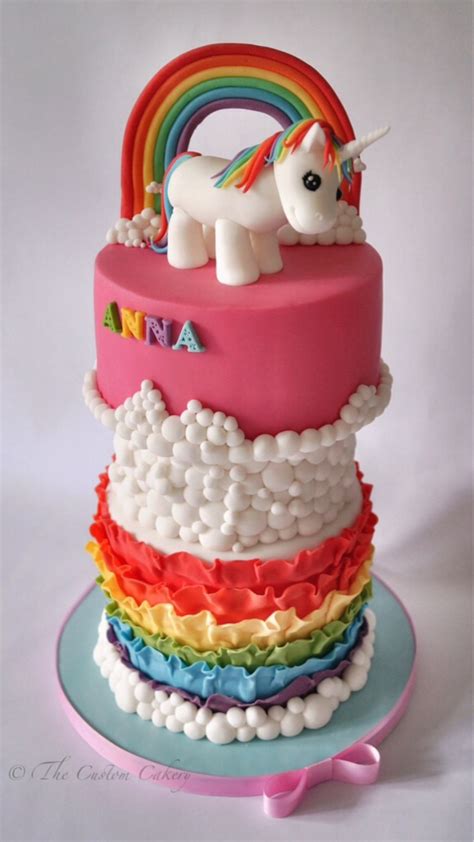 Unicorn Rainbow Cake