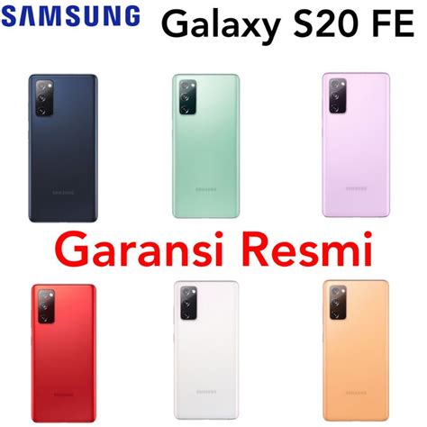 Jual Samsung Galaxy S20 Fe 256gb 128b Garansi Resmi Sein S20fe Shopee Indonesia