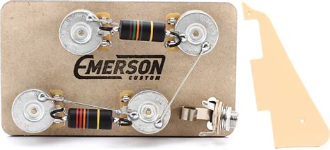 Emerson Custom Prewired Kit For Gibson Les Paul Guitars Reverb