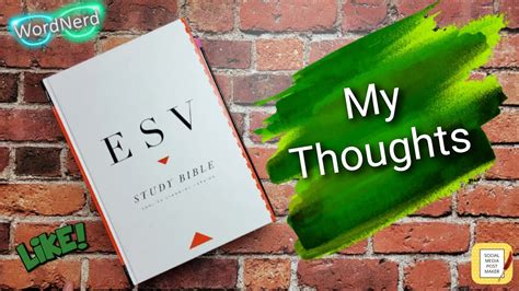 ESV Study Bible Flip Through And My Thoughts YouTube