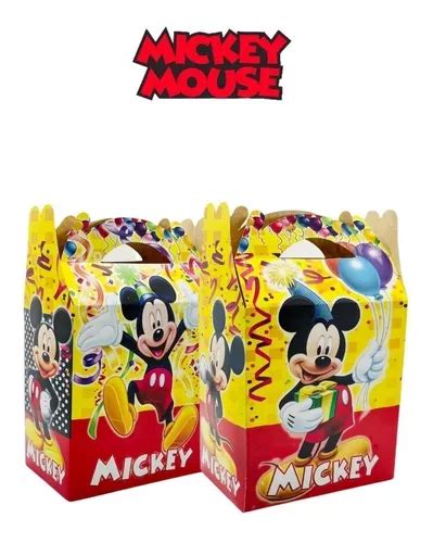 Busca 30 Cajas Dulceros Mickey Mouse Fiesta Carton Aguinaldos A La