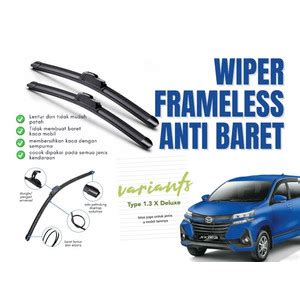 Jual Wiper Mobil Frameless Honda Brio Sepasang Set Kab Bogor