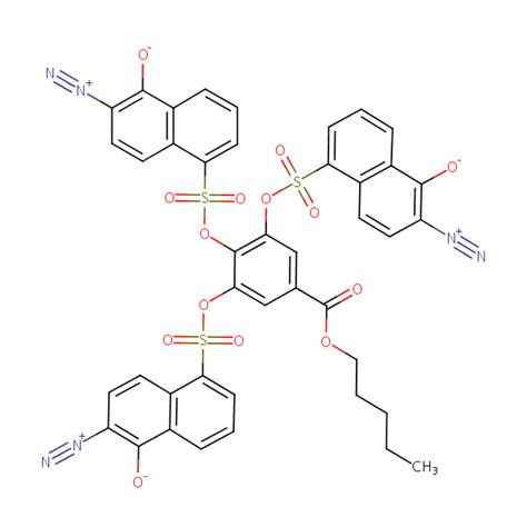 Pentyl Tris Diazo Dihydro Oxo Naphthyl Sulphonyl Oxy