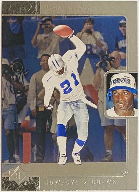 Deion Sanders 1996 Upper Deck SP Dallas Cowboys Football Card - KBK Sports