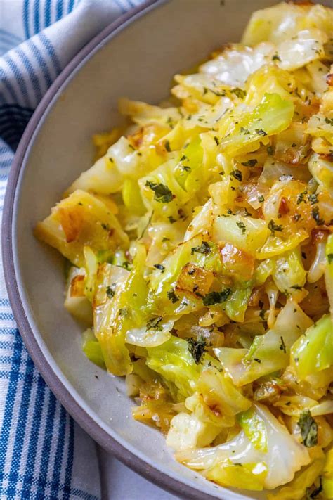 Easy Caramelized Cabbage In Cooked Cabbage Recipes Cabbage