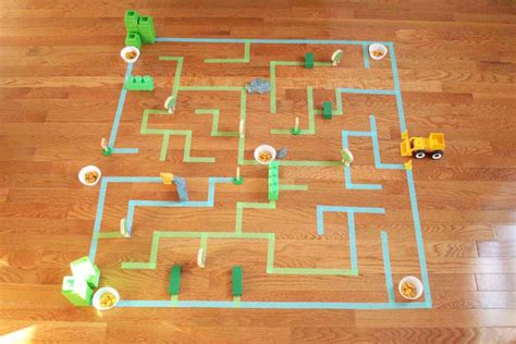 How to Make a Giant Floor Maze for Kids – Craftivity Designs