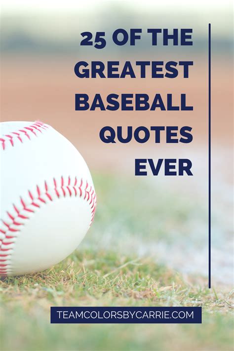 25 Of The Greatest Baseball Quotes Ever Artofit