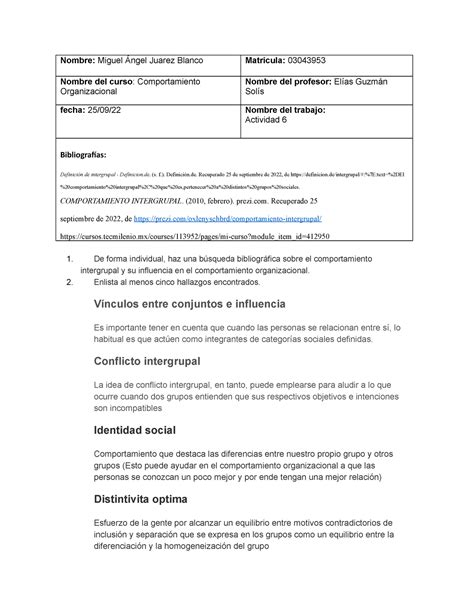 Act 6 En Esta Tarea Saque 100 Espero Que Les Sirva Nombre Miguel