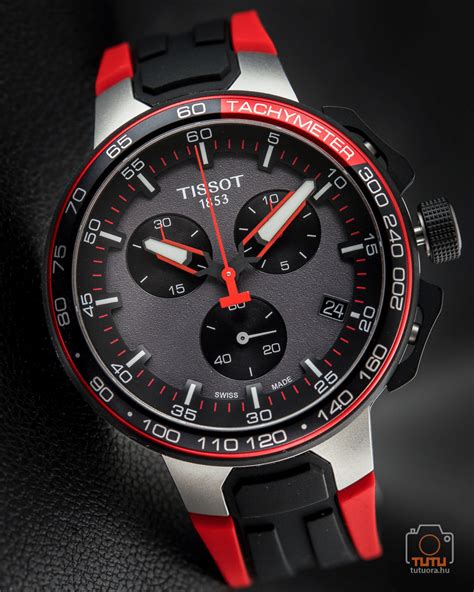 Tissot T Race Cycling Red T Reloj Deportivo Negro Y