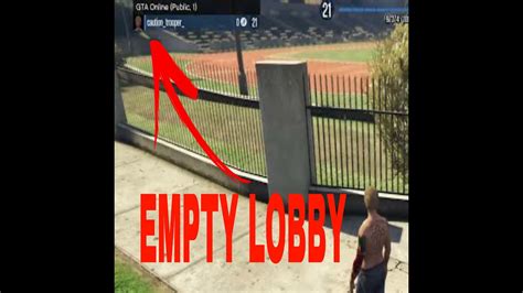 How To Get A EMPTY Public Lobby In GTA Online WORKING SOLO LOBBY