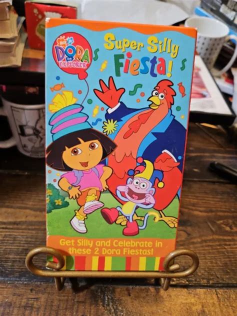 DORA THE EXPLORER Super Silly Fiesta VHS 2004 EUR 12 91 PicClick IT