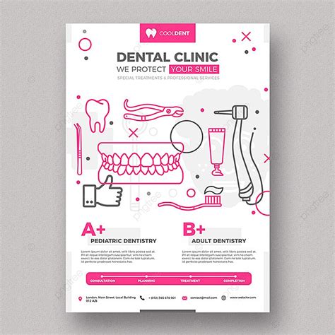 Dental Clinic Flyer Template Template Download on Pngtree