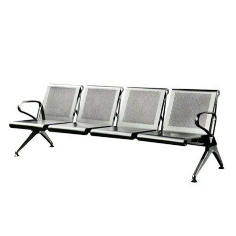 Stainless Steel Polished 3 Seater Airport Visitor Chair At Rs 10750 In