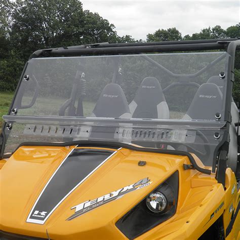 Vented Polycarbonate Windshield For Kawasaki Teryx Seater