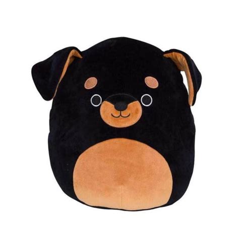 20 25 Cm Squishmallow Kudde Plyschleksak ROTTWEILER ROTTWEILER W Fyndiq