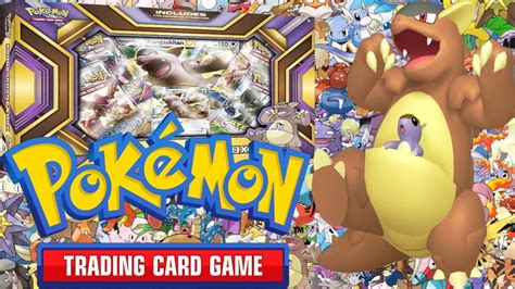 Pokemon Trading Card Game Kangama Ex Box Opening Youtube