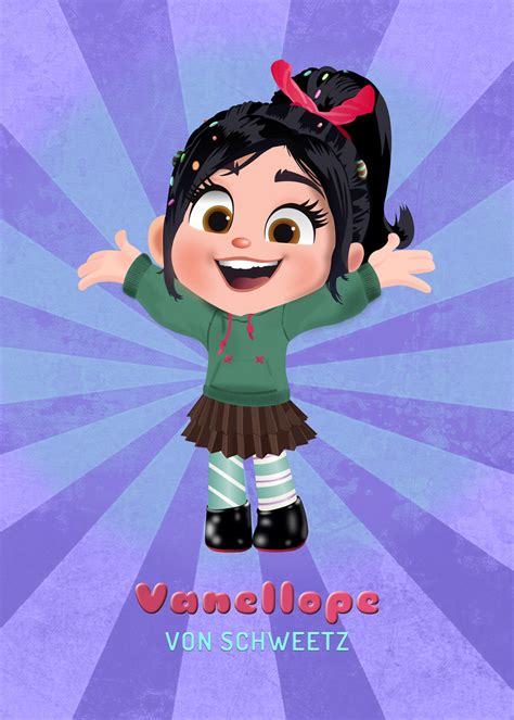 Vanellope Von Schweetz Poster By Veryaliona On Deviantart